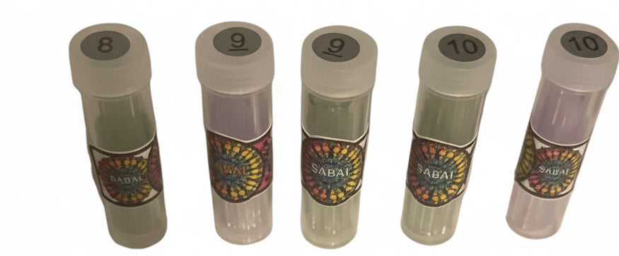Sabai clear glass tips 7mm