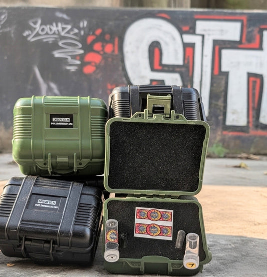 Glass tip heavy duty storage case