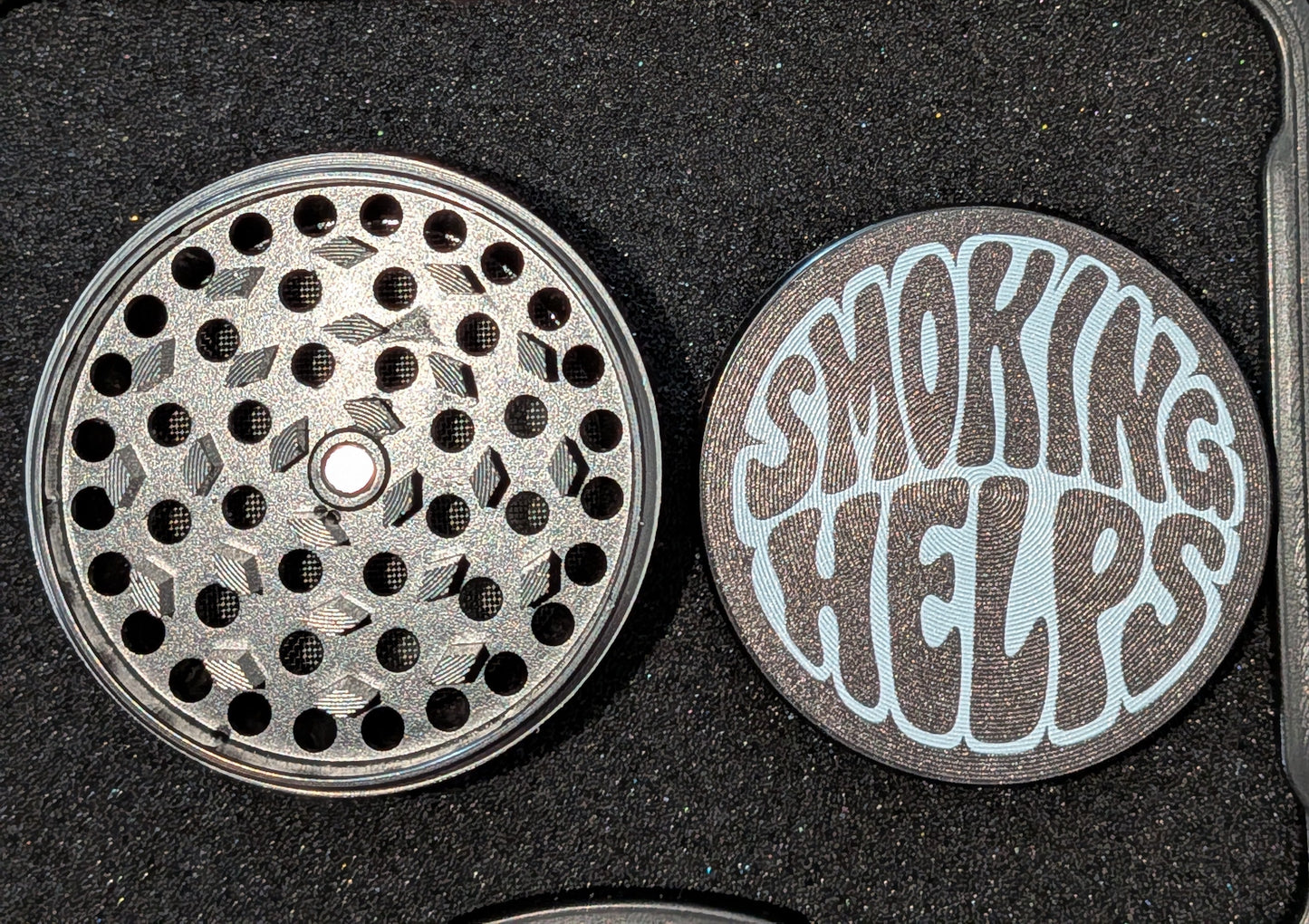 Smoking helps grinders