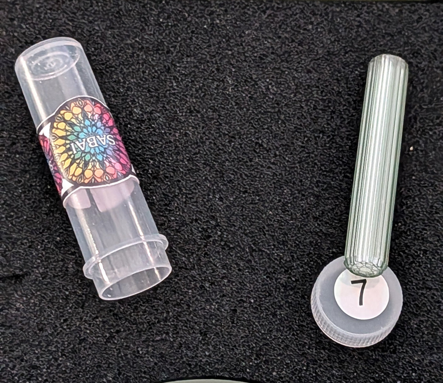 Sabai glass light green 7mm