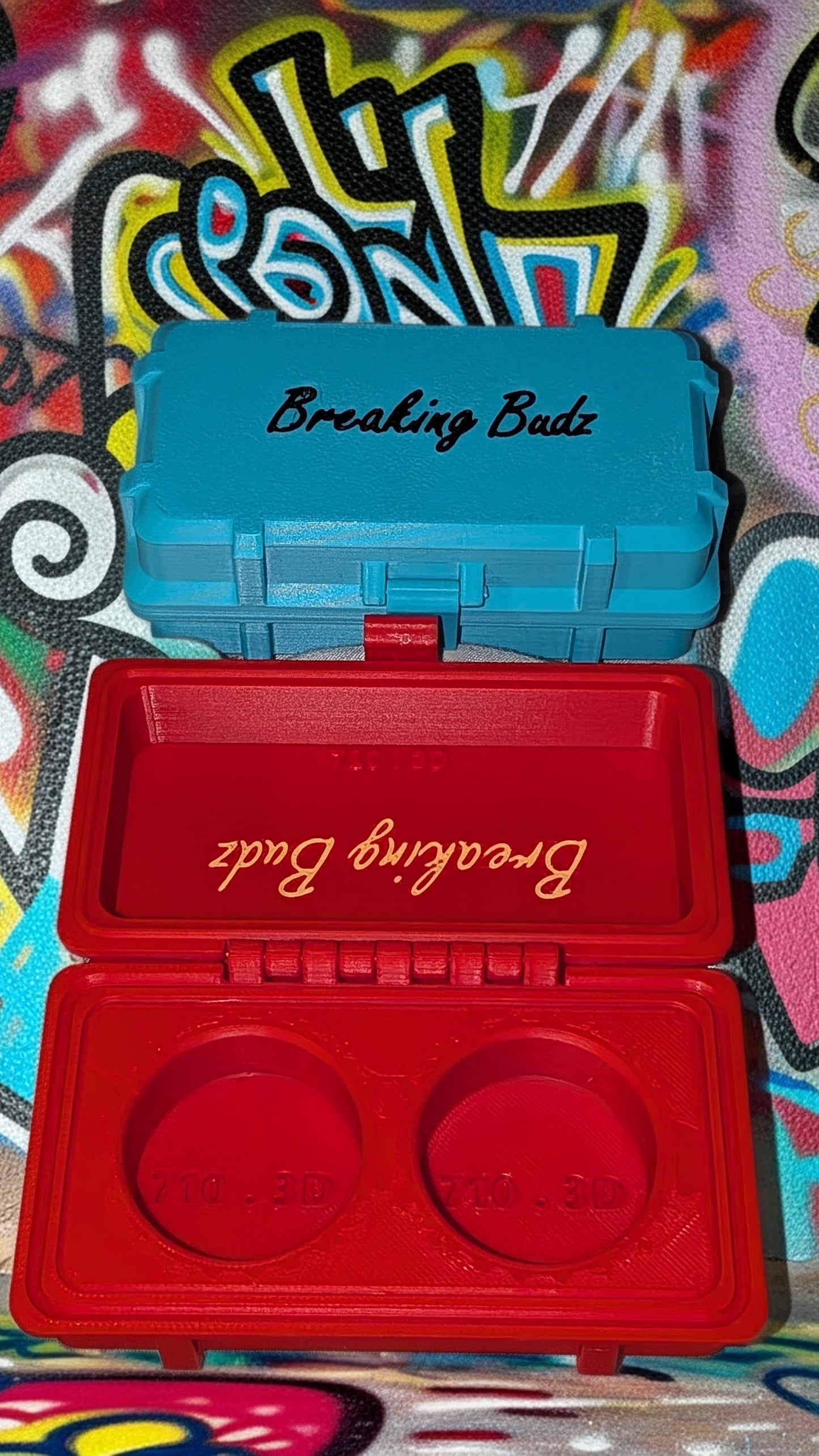 Breaking budz 710 hard shell storage case