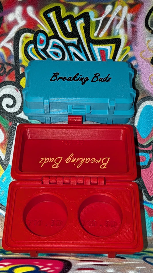 Breaking budz 710 hard shell storage case