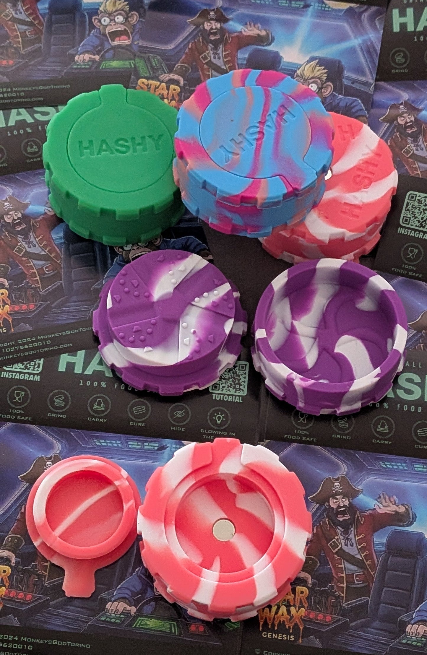 Hashy grinders
