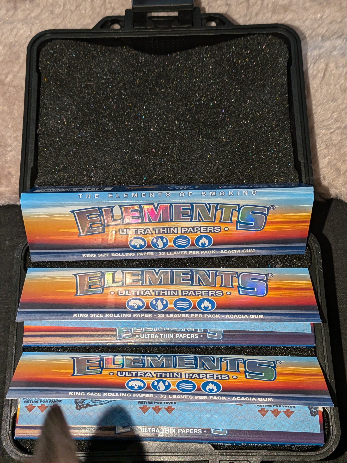Elements king size ultra thin rolling papers