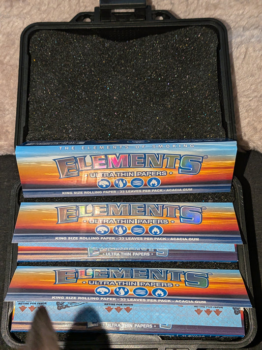 Elements king size ultra thin rolling papers